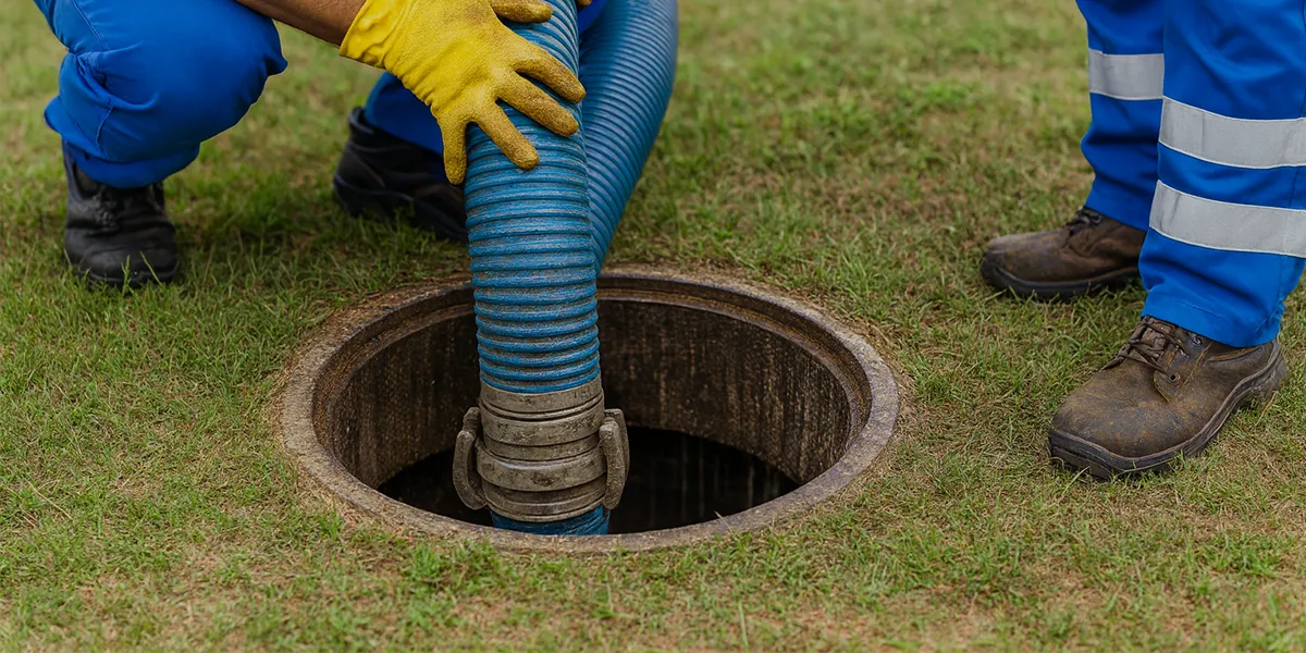 Imagem sobre Limpeza de Fossas com equipamentos de alta performance class=