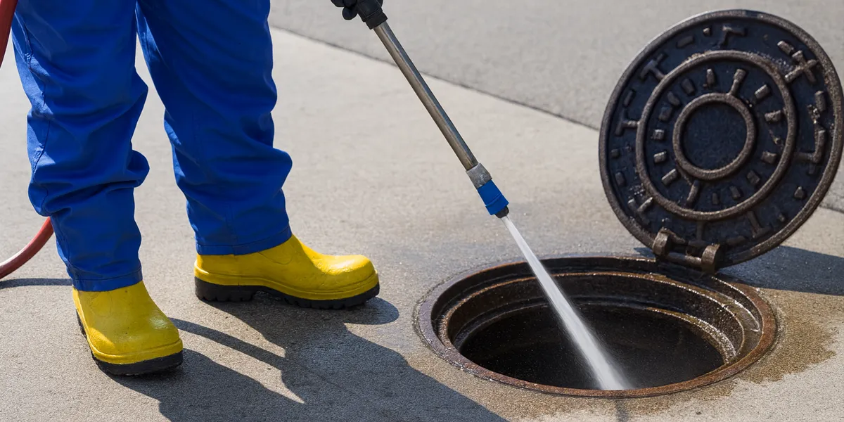Imagem sobre Hidrojateamento profissional de tubulações e superfícies class=